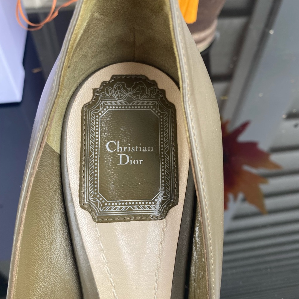 bottines dior savane